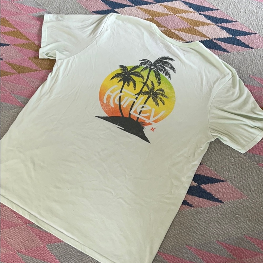 Men’s Lime Hurley shirt